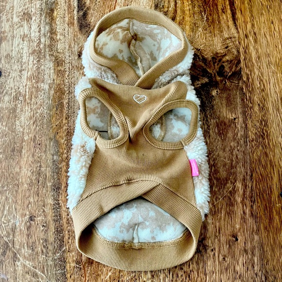 Berber Hooded Dog Sweater - Picture 1 of 4